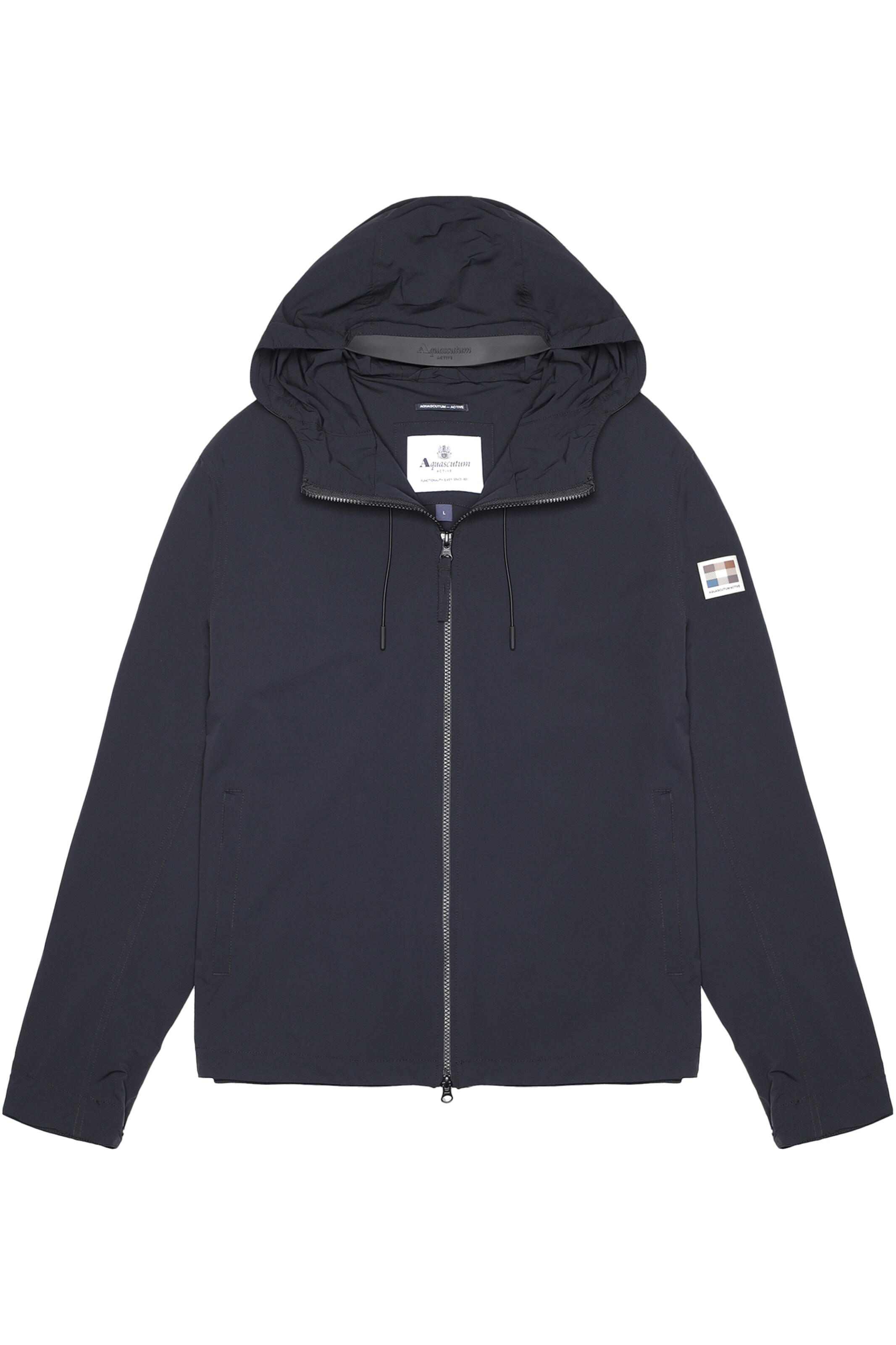 Aquascutum Active Übergangsjacke in Schwarz: Vorderseite