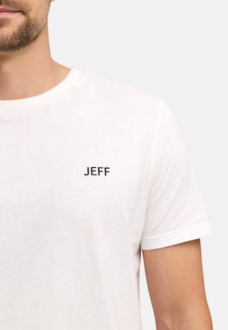 T-Shirt 'JFCayson' JEFF en blanc