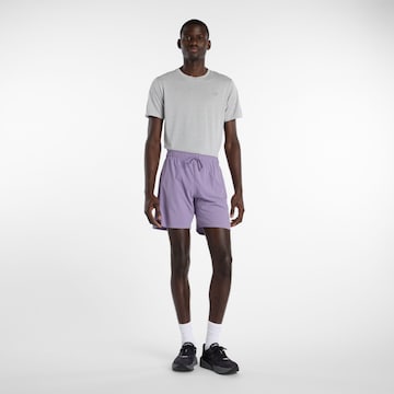 new balance - Regular Calças de desporto 'RC 7' em roxo