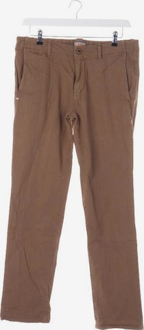 BOSS Orange Pants in 34 in Brown: front