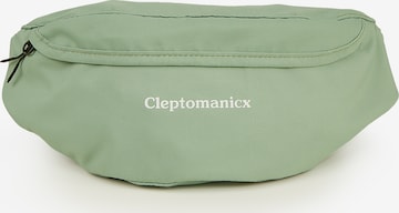 Cleptomanicx Fanny Pack 'Mega' in Green: front