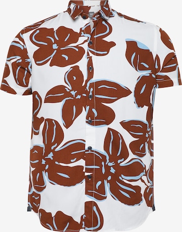 Campus SutraRegular Fit Košulja 'Waylon' - bijela boja: prednji dio