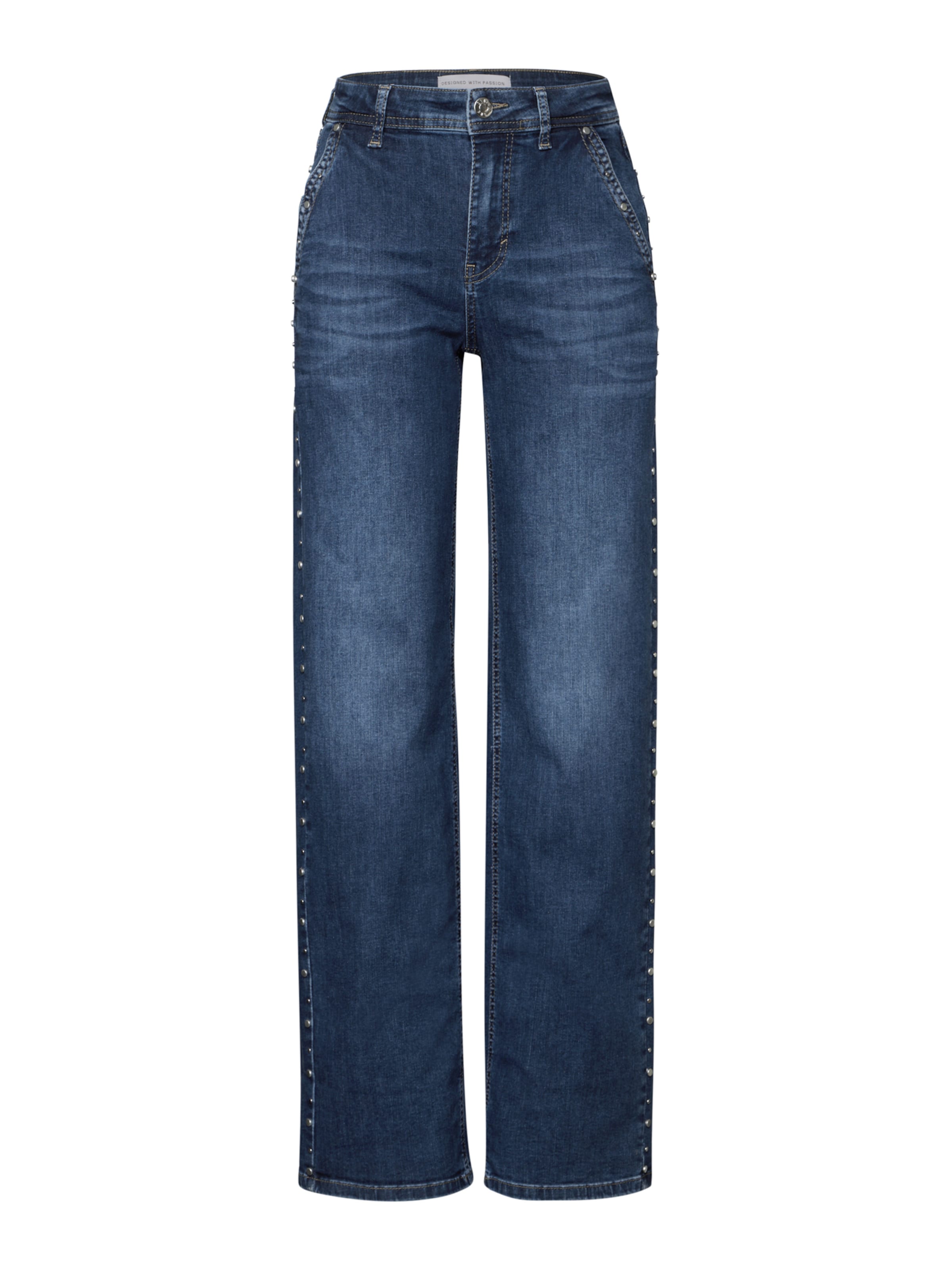 Largi Jeans de la STREET ONE pe albastru: față