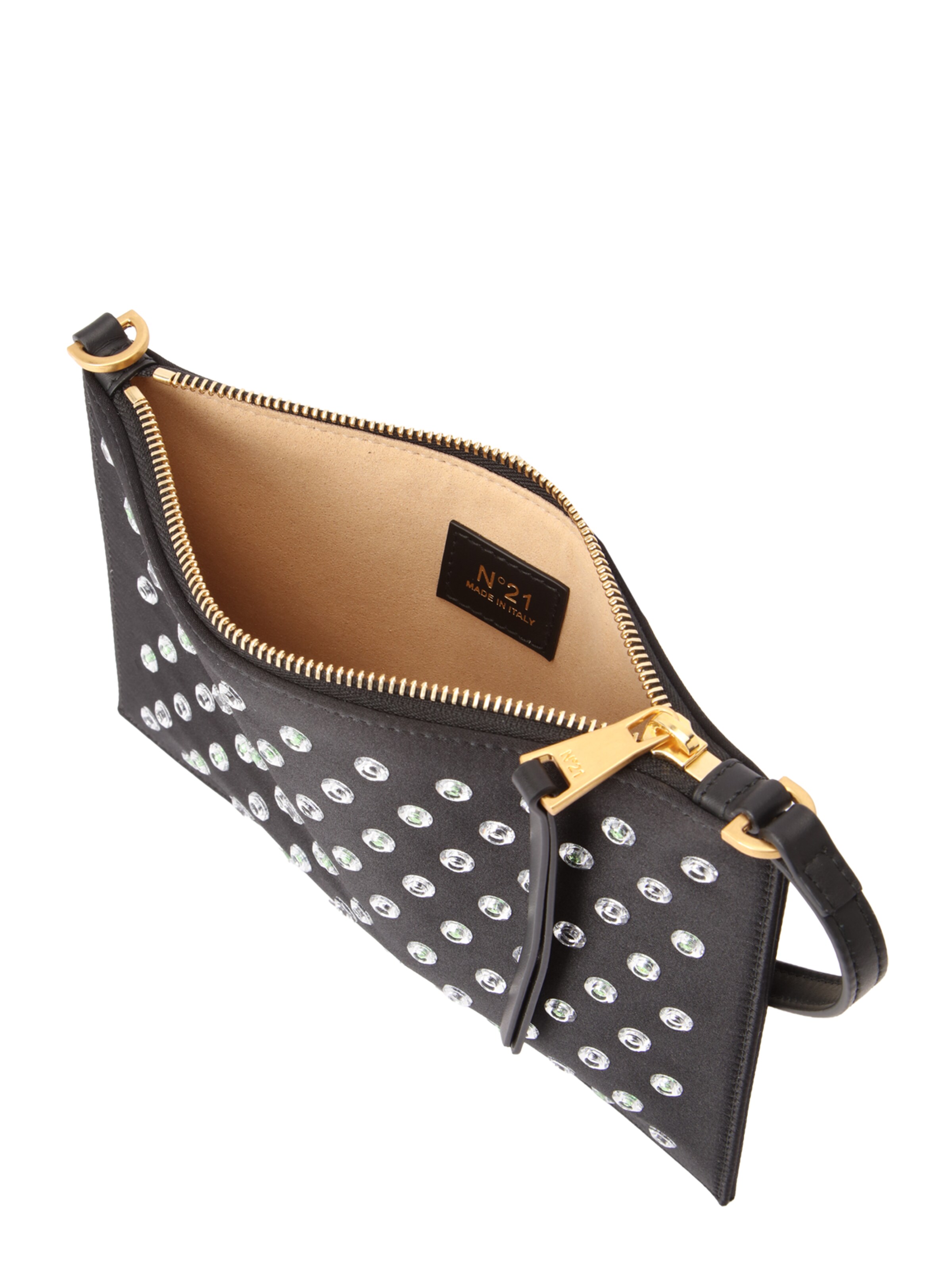 N°21 Schultertasche in Schwarz