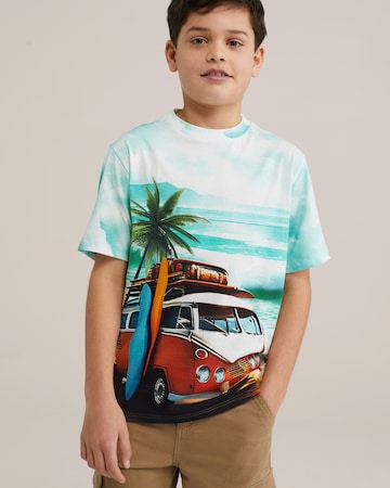 WE Fashion Shirts i blå: forside