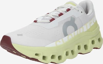 On Zapatillas de running 'Cloudmonster' en gris / blanco, Vista del producto