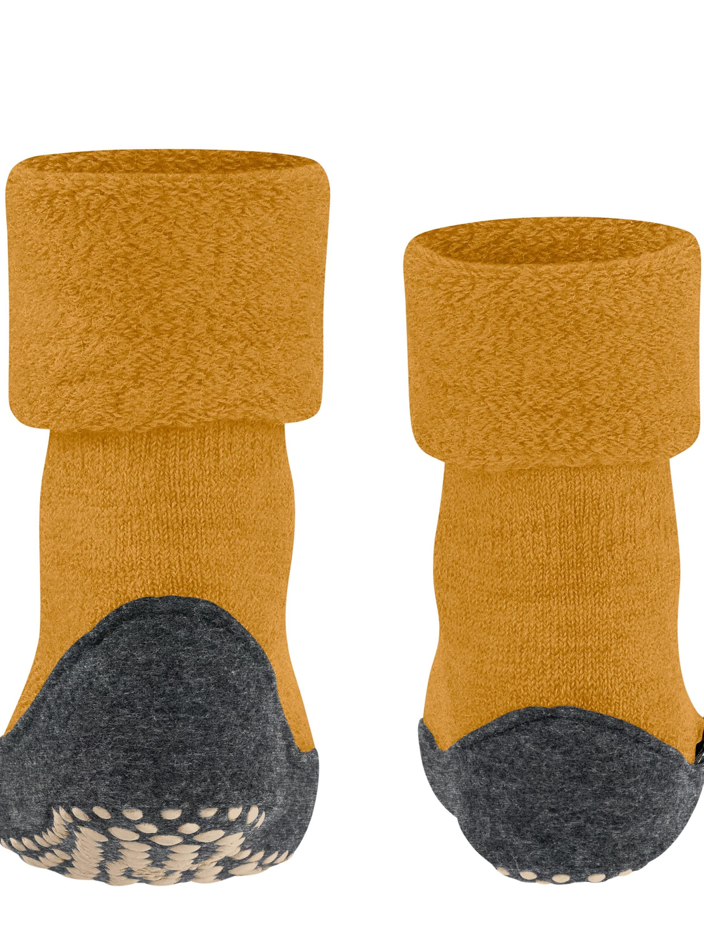 FALKE Socks 'Cosyshoe Teens' in Yellow