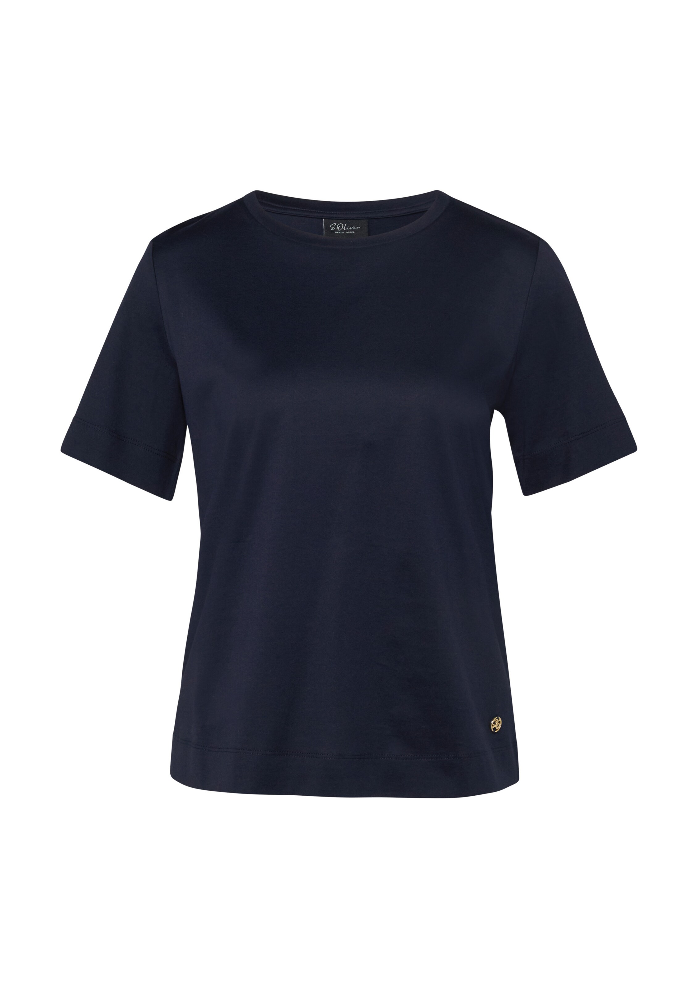 s.Oliver BLACK LABEL Shirt in Blue: front