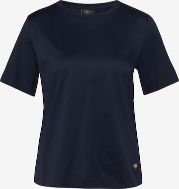 T-shirt s.Oliver BLACK LABEL en bleu : devant
