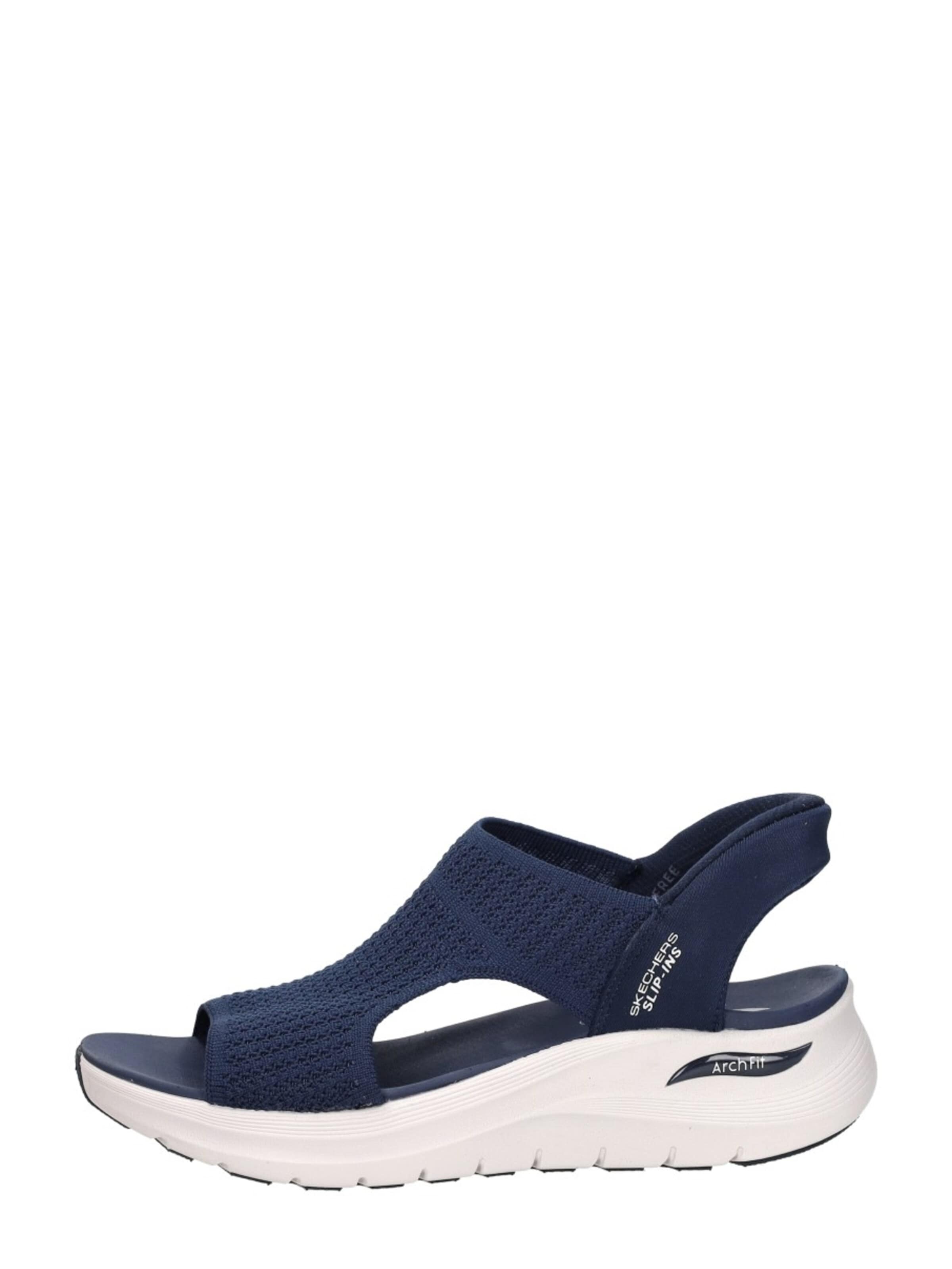 SKECHERS Sandaal 'Slip-Ins: Arch Fit 2.0 Sandal' in Blauw: voorkant