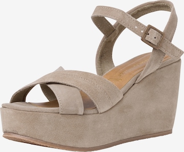 MARCO TOZZI Sandals in Beige: front