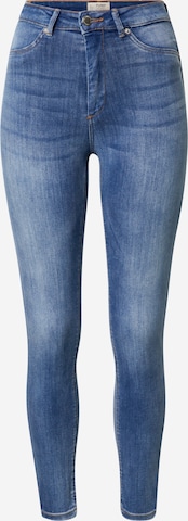 Jeans de la Tally Weijl pe albastru: față