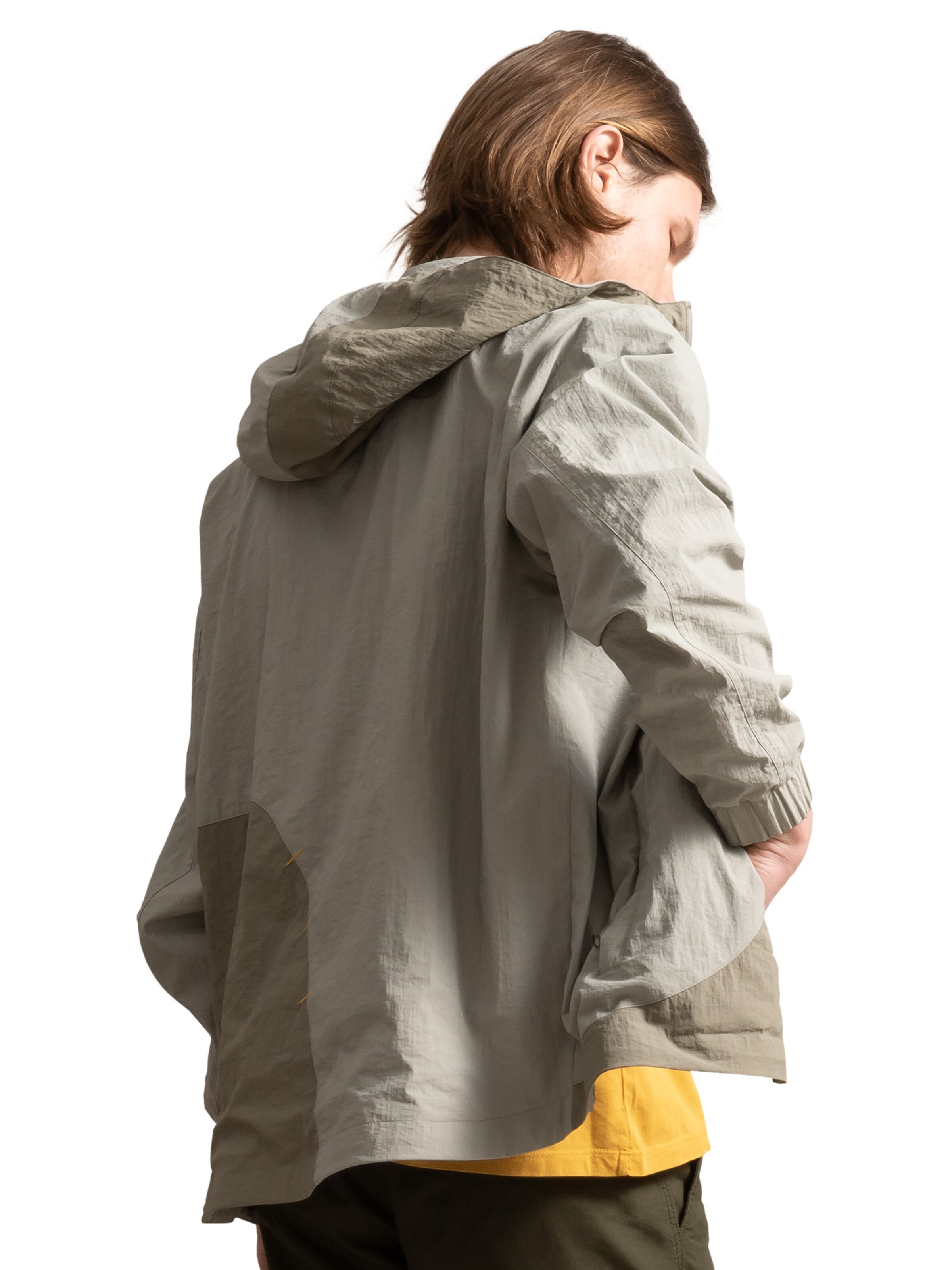 Kaft Tussenjas 'Pakaru' in Grijs