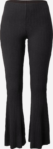 BDG Urban Outfitters - Acampanado Pantalón 'ROSIE' en negro: frente