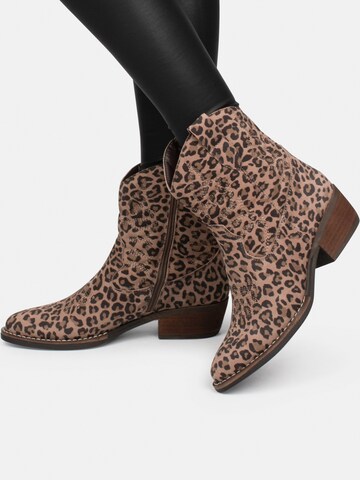 Bottes de cowboy 'Billy' PS Poelman en marron