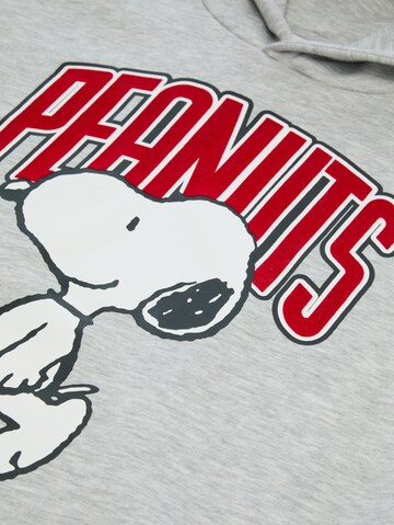 TOM TAILOR Sweatshirt 'Peanuts' in Grey