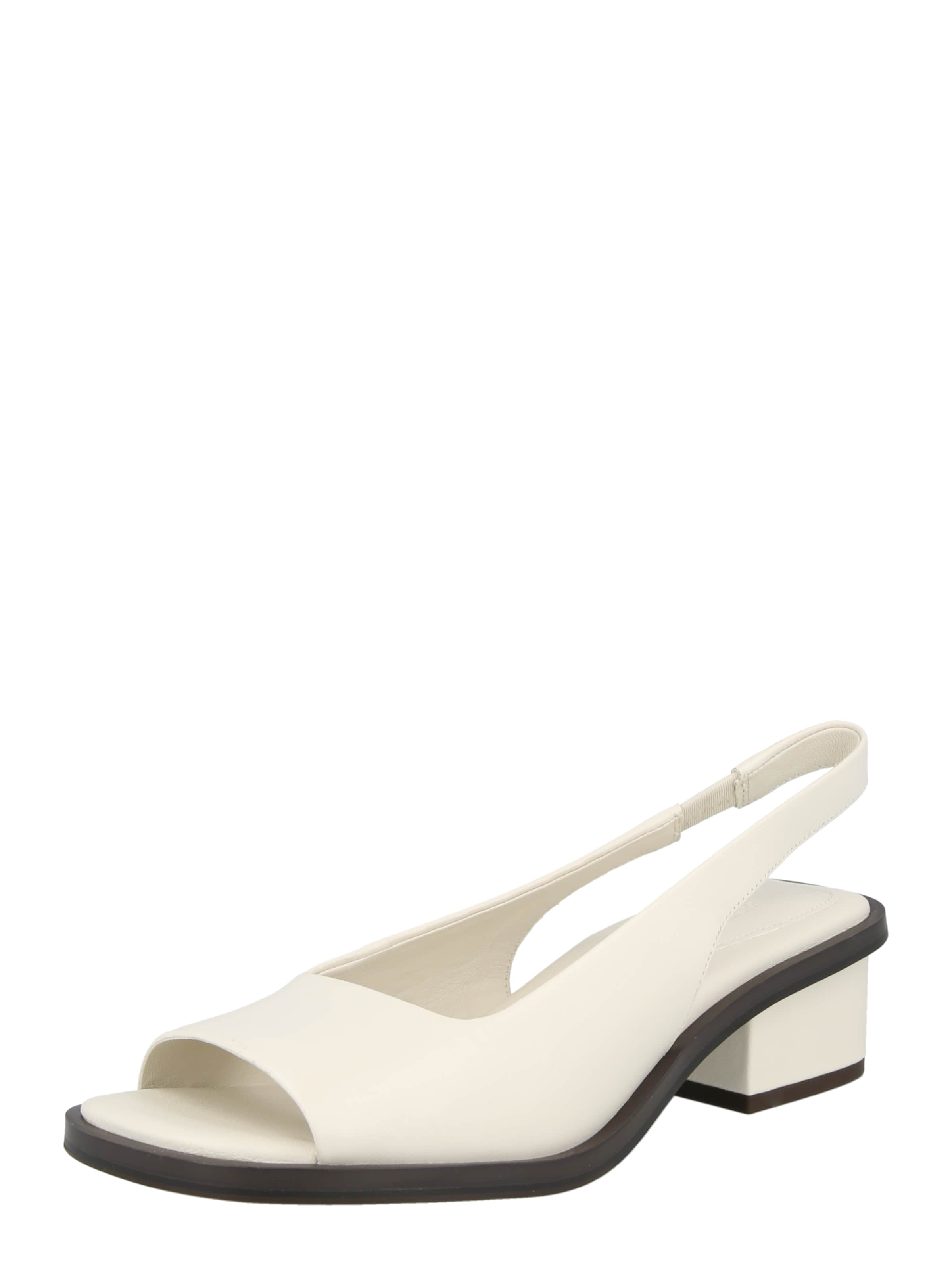 & Other Stories Sandaal in Wit: voorkant