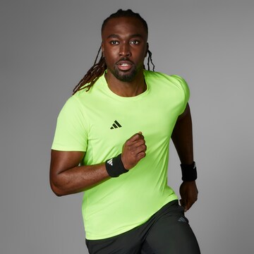 ADIDAS PERFORMANCE Funktionsshirt 'Adizero Essentials' in Grün: Vorderseite
