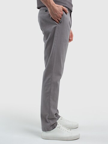 BIG STAR Tapered Chino 'ERHAT' in Grijs