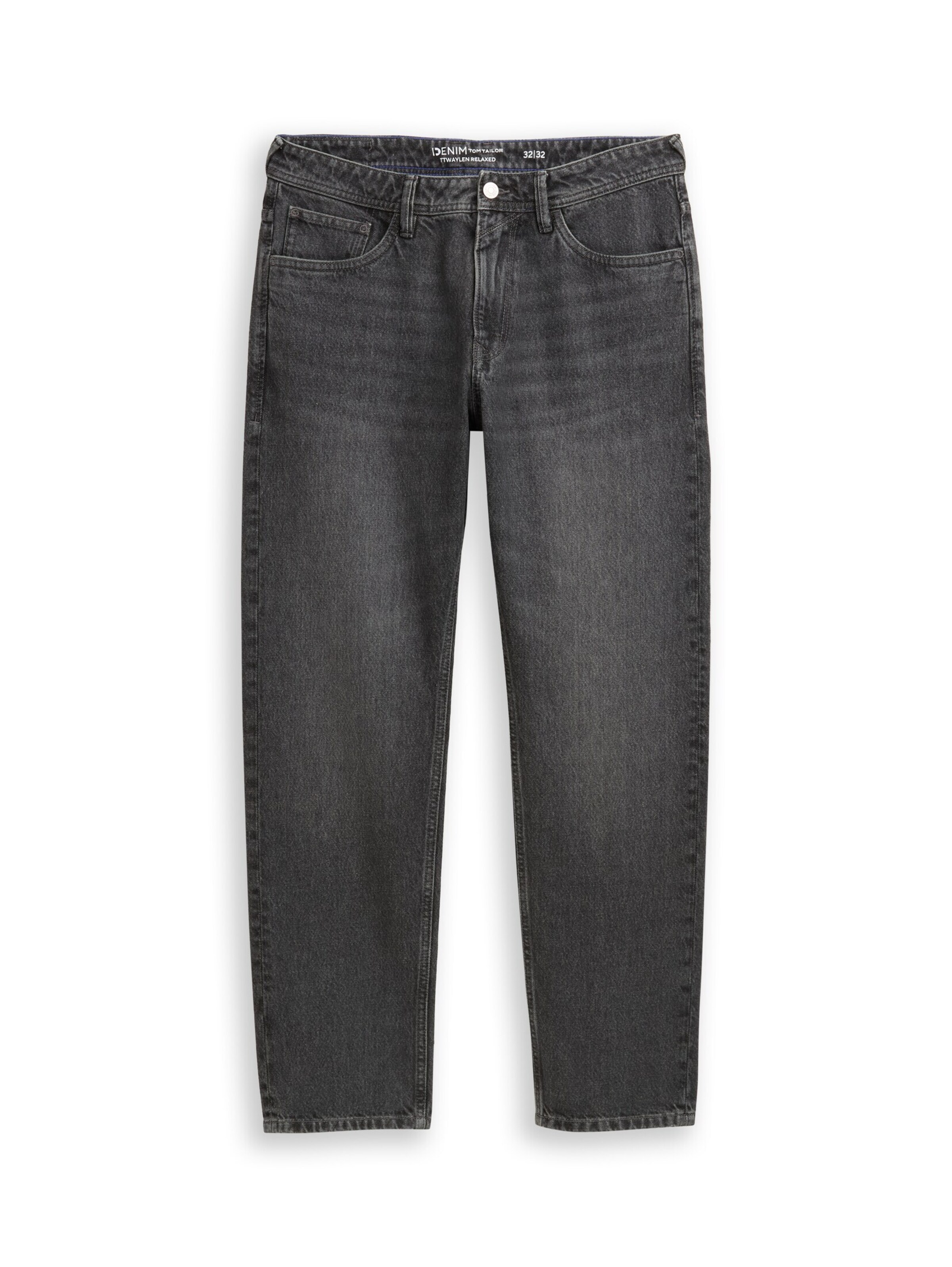 TOM TAILOR DENIM Regular Jeans 'Waylen' in Grijs: voorkant