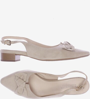 PETER KAISER Flats & Loafers in 41,5 in White: front