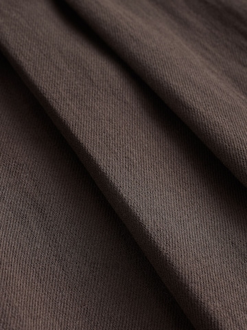 Wide Leg Pantalon à pince Next en marron