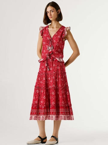 Pepe Jeans Skirt 'CANDELA' in Red