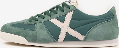 MUNICH Niske tenisice 'Stereo' u boja slonovače / smaragdno zelena, Pregled proizvoda