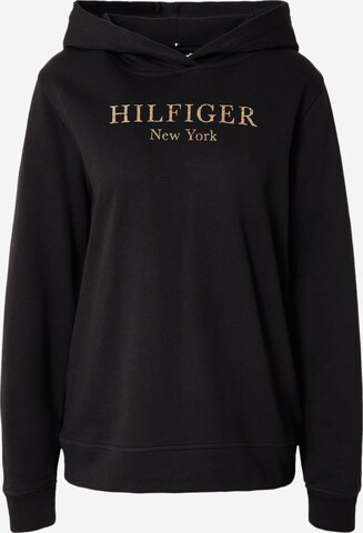 Sweat-shirt TOMMY HILFIGER en noir : devant