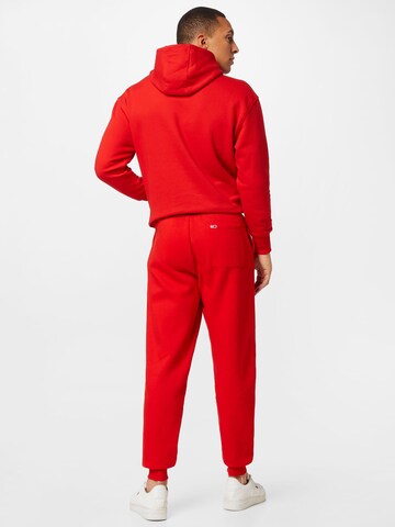 Effilé Pantalon Tommy Jeans en rouge