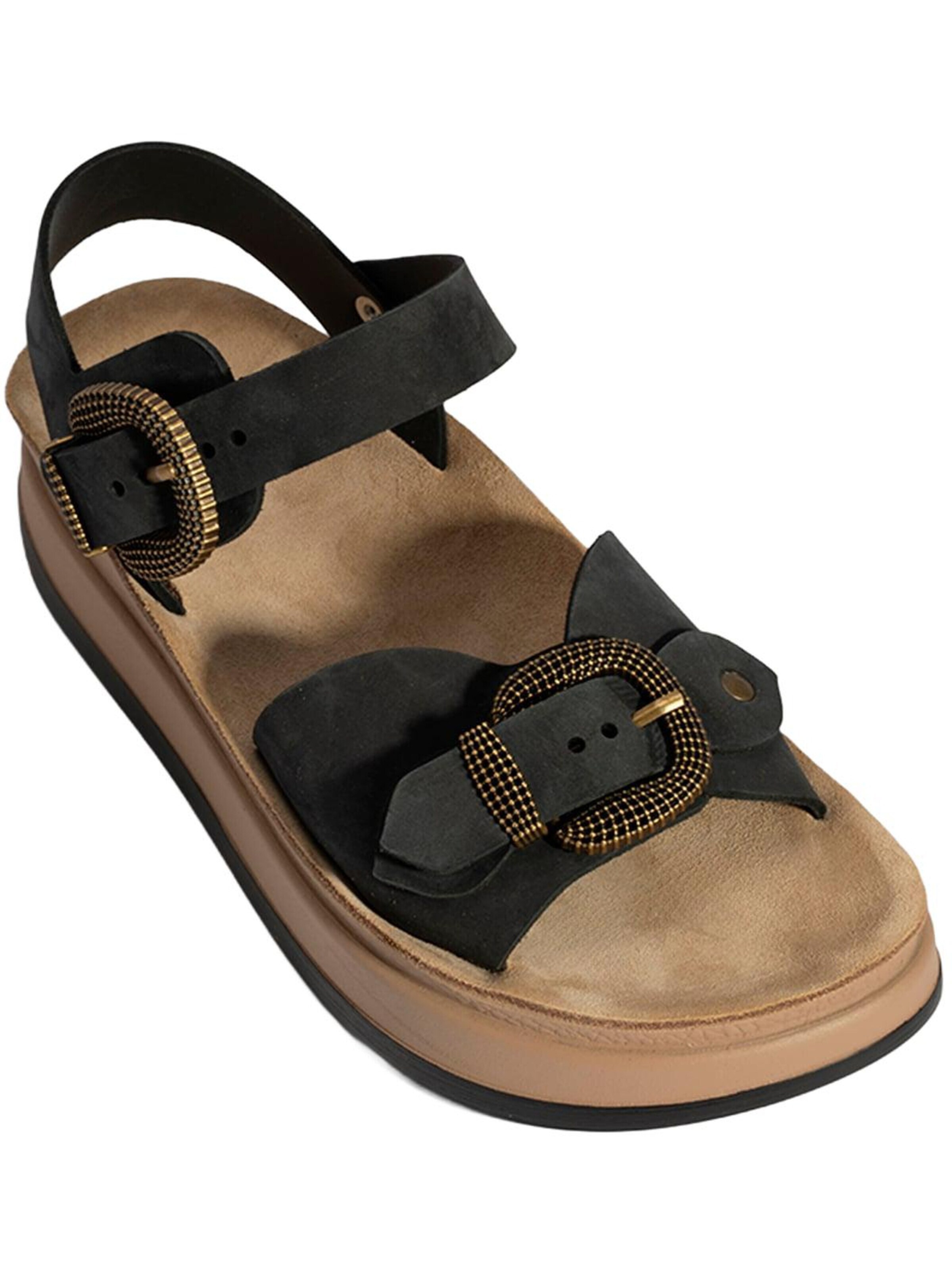 Desa Sandale 'Keilsandalen'‌‌‌‌‌‌‌‌ in Schwarz
