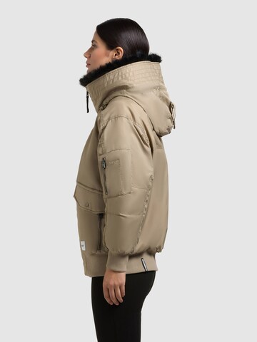 khujo Jacke 'Cela' in Grau