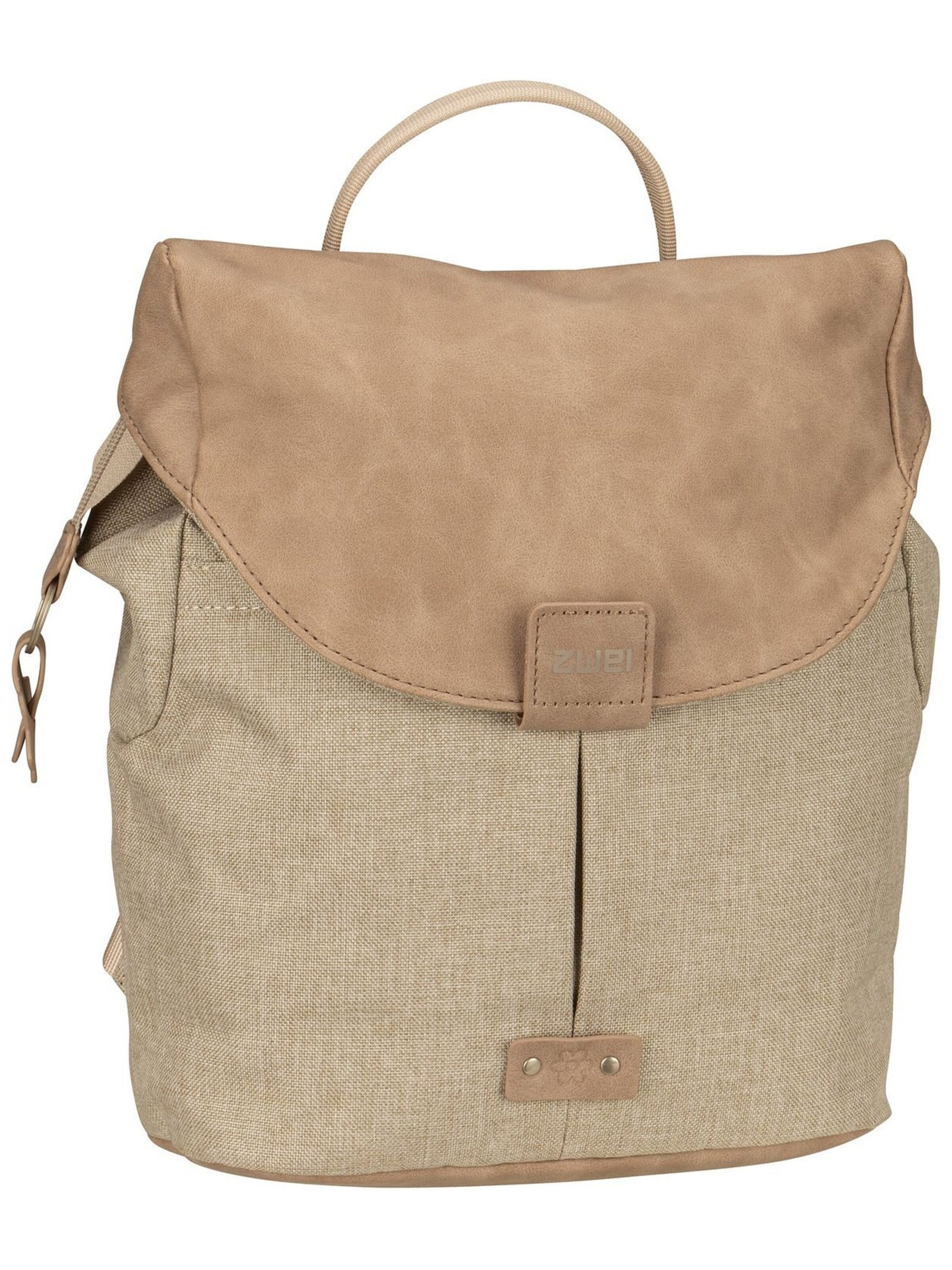 ZWEI Rucksack 'Olli OR8' in Beige: Vorderseite