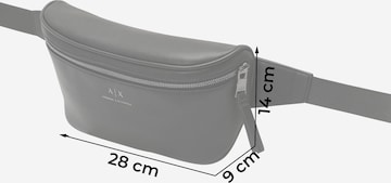 ARMANI EXCHANGE Bæltetaske i sort