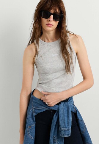 Top 'Brenda' di Pepe Jeans in grigio: frontale