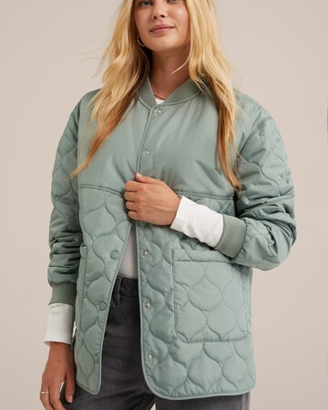 WE Fashion Übergangsjacke in Grün