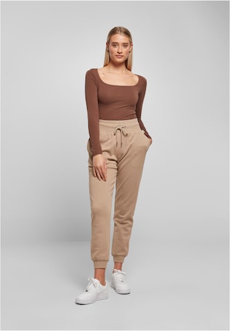 Urban Classics Shirt bodysuit in Brown