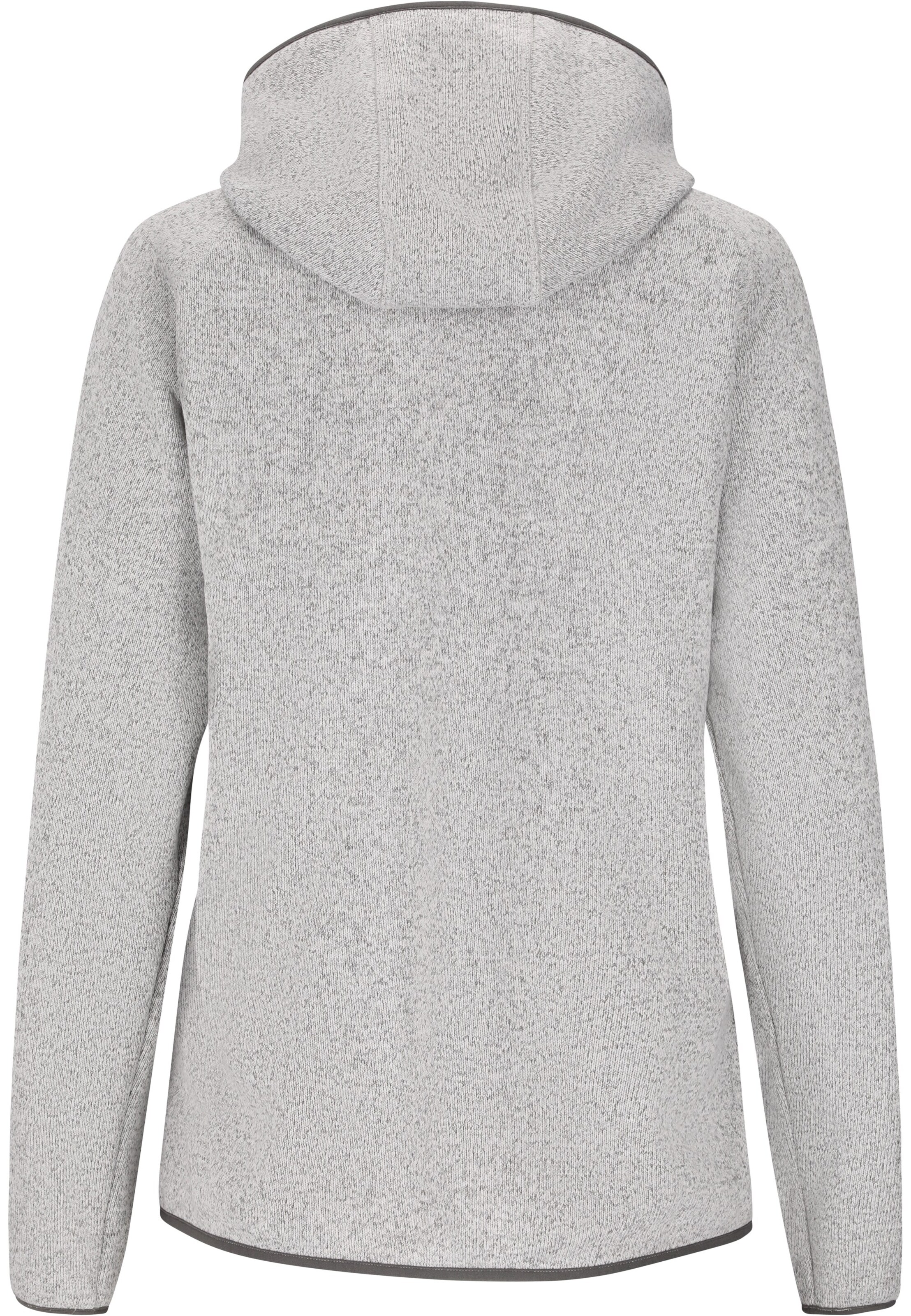 Whistler Fleece jacket 'Wolven' in Grey