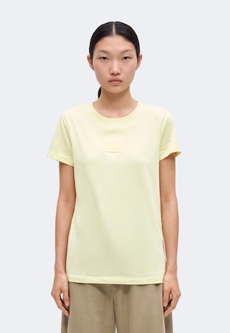 ARMANI EXCHANGE - Camiseta en amarillo: frente