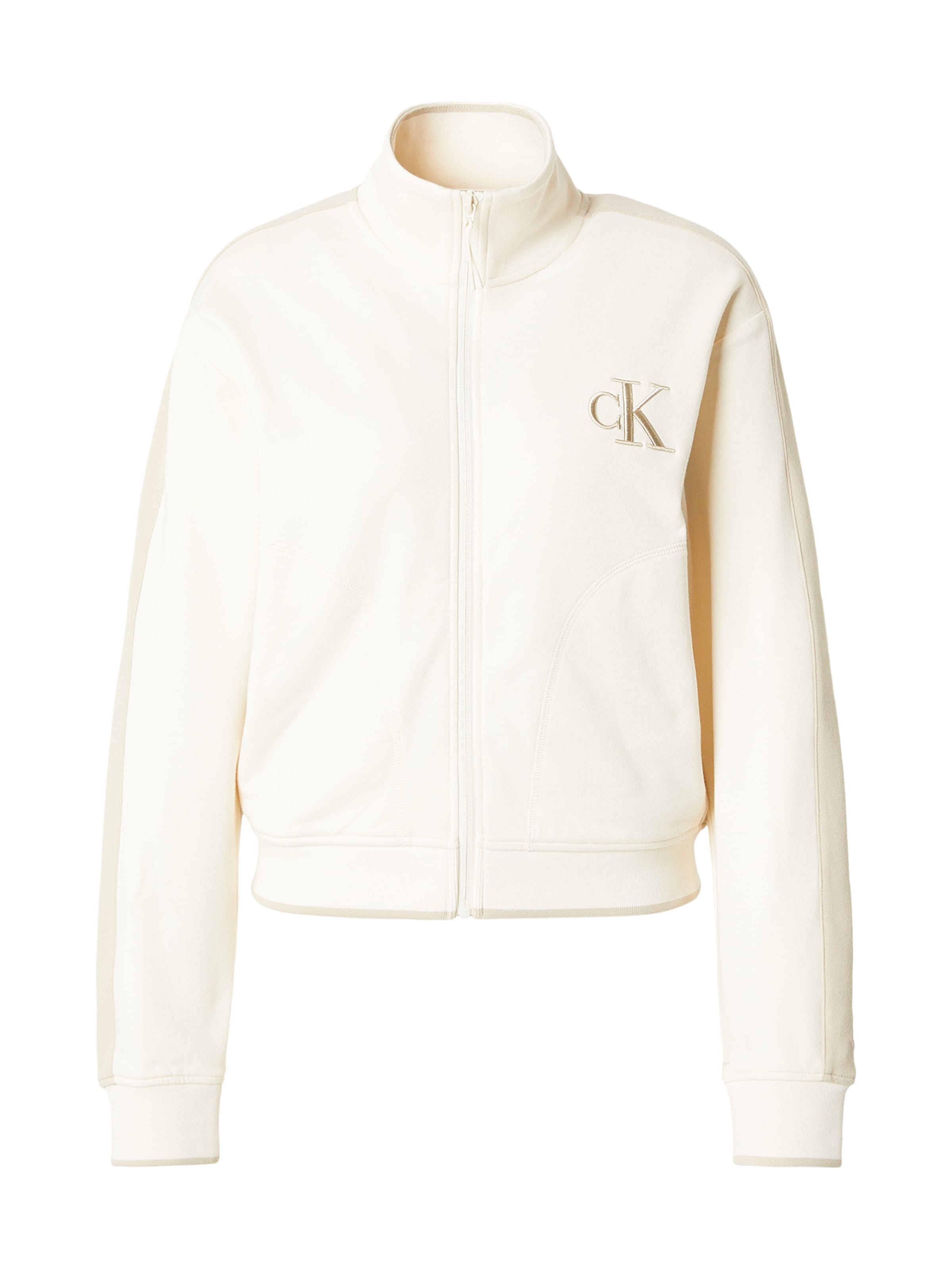 Giacca di mezza stagione 'TERRY' di Calvin Klein Jeans in bianco: frontale