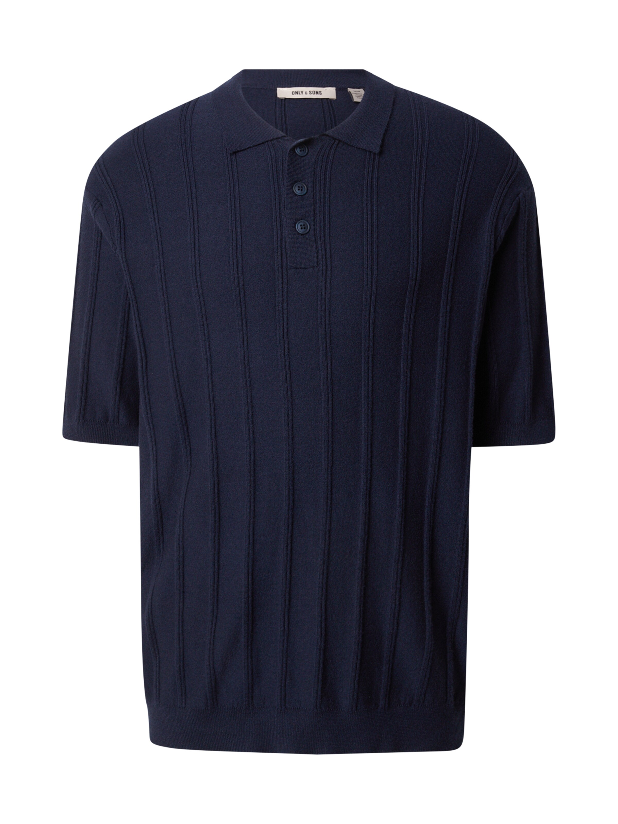 Only & Sons Pull-over 'ONSTHIJS' en bleu nuit, Vue avec produit