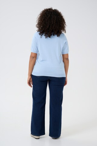 Pull-over 'Lizzy' KAFFE CURVE en bleu