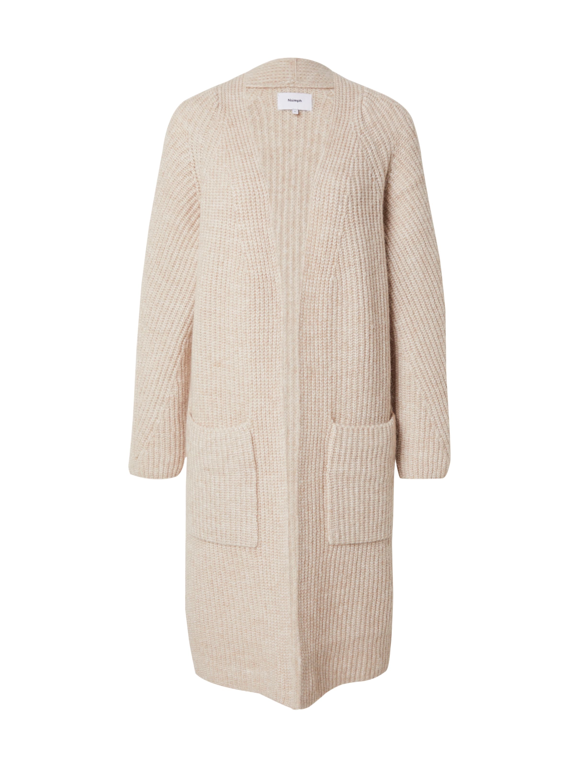 NÜMPH Kampsun 'ZINDI', värv beež: eest vaates