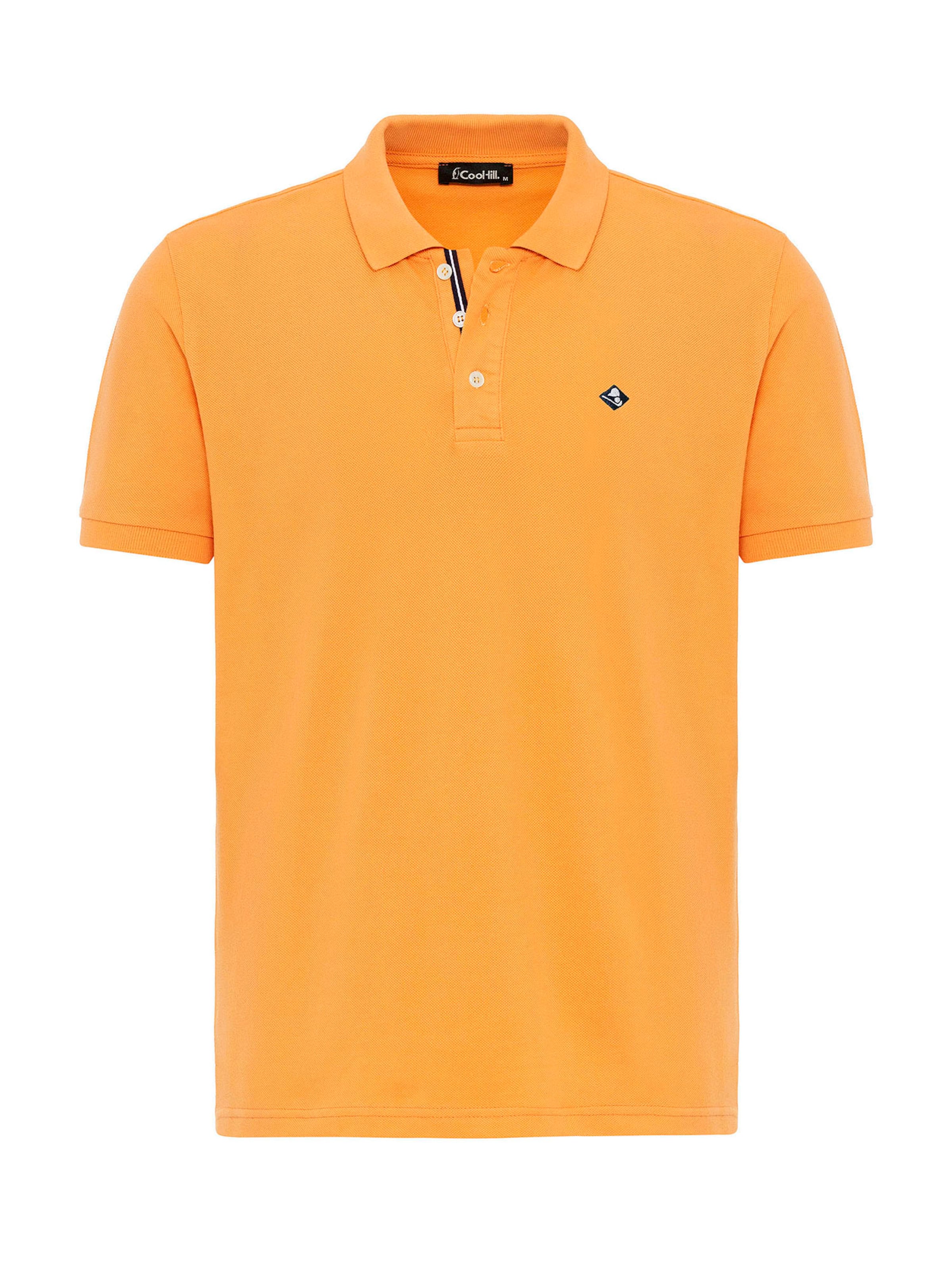 Cool Hill Μπλουζάκι 'Jesus' σε πορτοκαλί: μπροστά