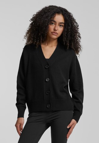 Urban Classics Вязаная кофта в Черный