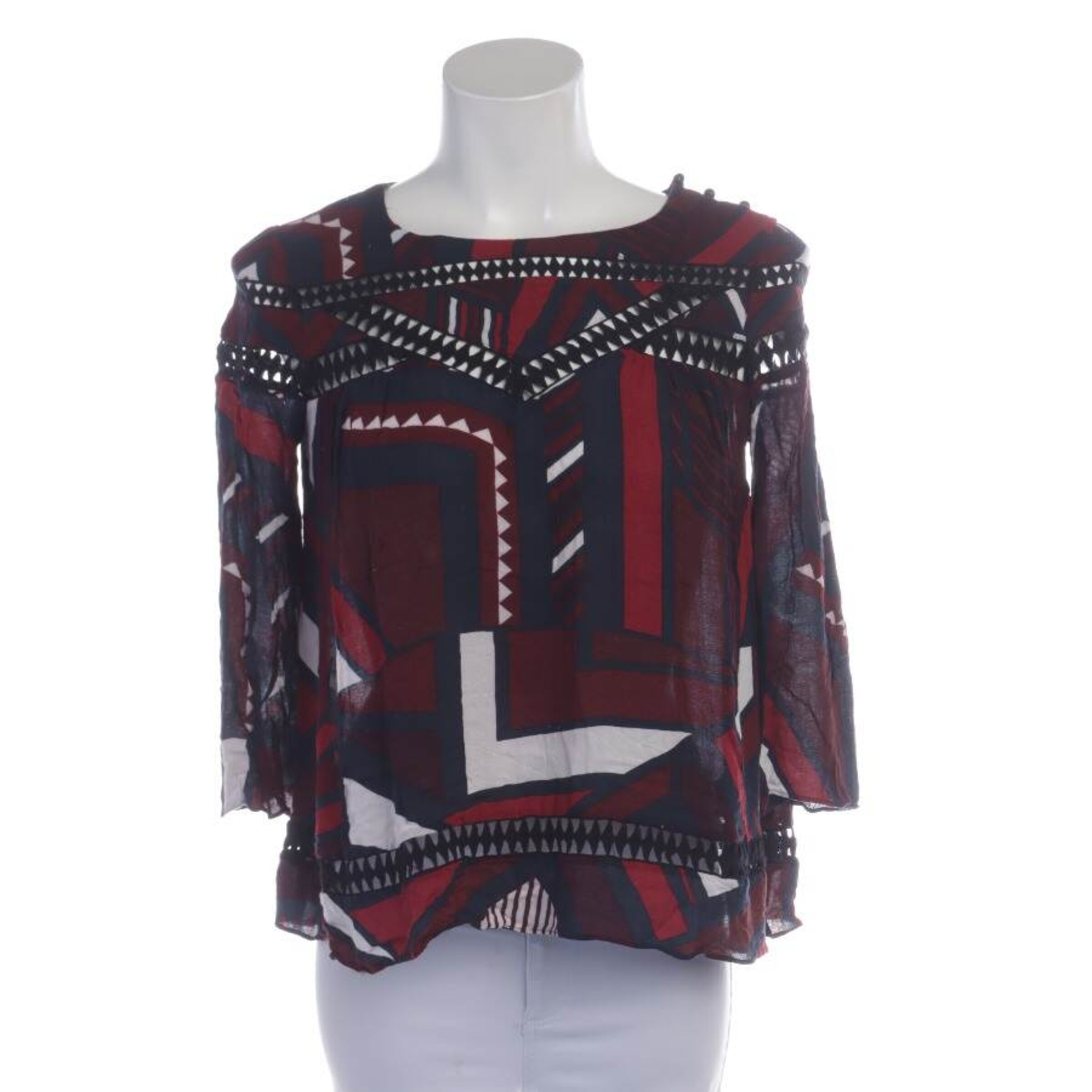 Ba&sh Bluse / Tunika XXS in Mischfarben: Vorderseite