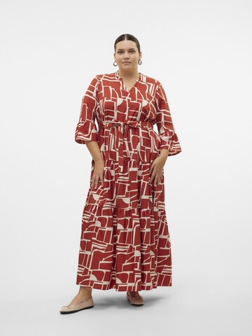 Robe 'ZERA ' Vero Moda Curve en rouge