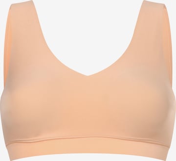 Bustier Soutien-gorge Chantelle en orange : devant