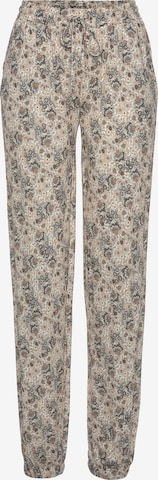 VIVANCE Pajama Pants in Beige: front