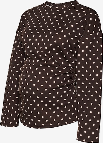 Vero Moda Maternity Blouse in Bruin: voorkant